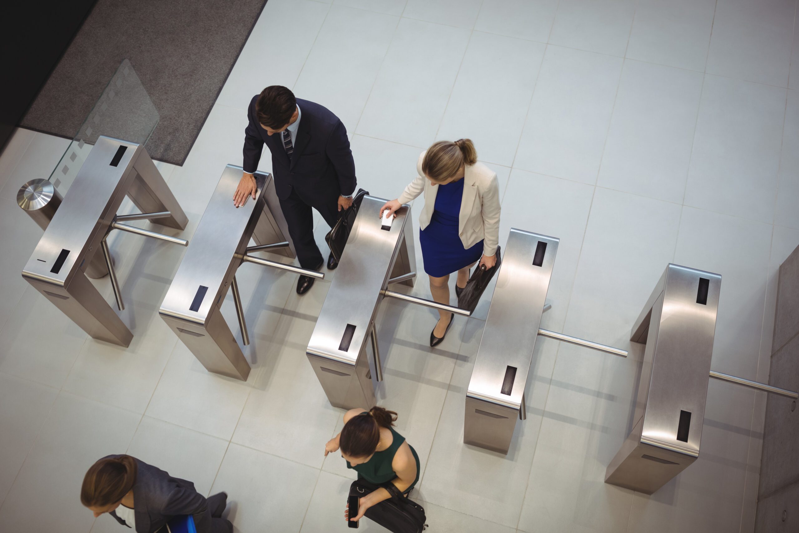 Visitor Management System with Turnstile Access Integration