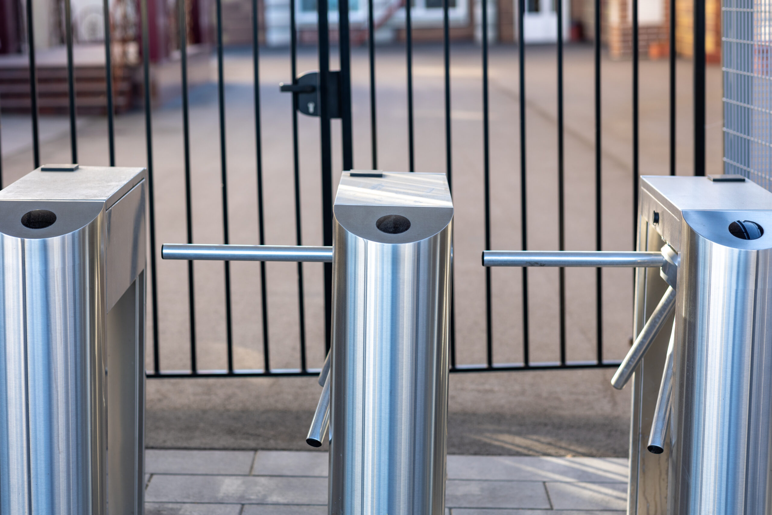 Charging modern electric cars from station outdoors